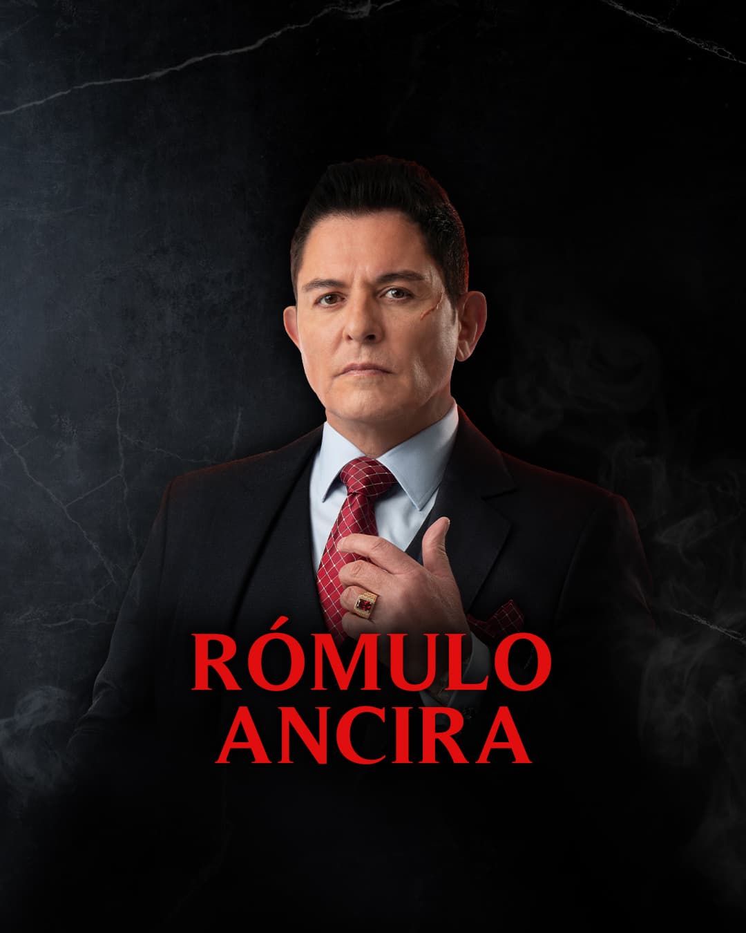 Ernesto Laguardia vuelve como el temible 'Rómulo Ancira', quien, tras pasar 10 años en prisión, está de regreso para vengarse de aquellos que lo traicionaron.