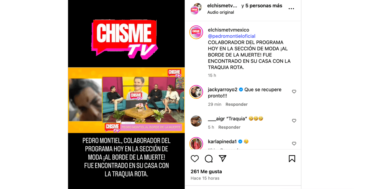 Conductor de Hoy está al borde de la muerte: revelan cómo lo encontraron en su casa