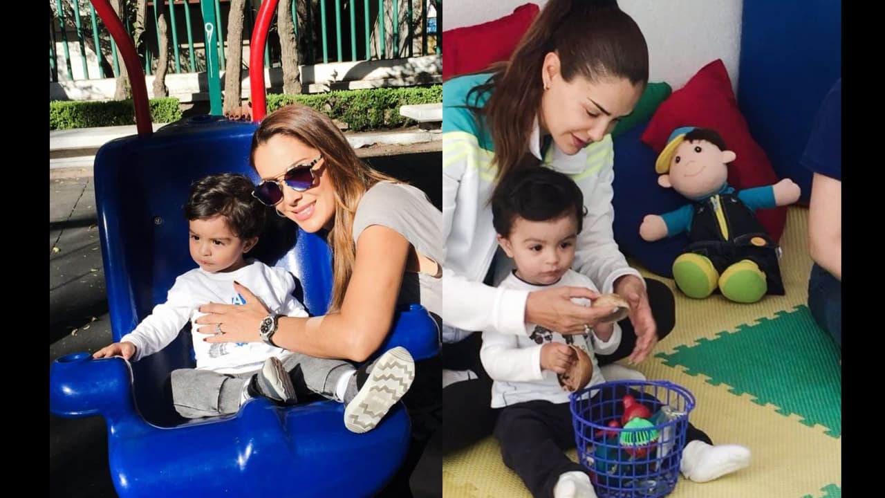Ninel Conde presume fotos antiguas junto a su hijo Emmanuel
