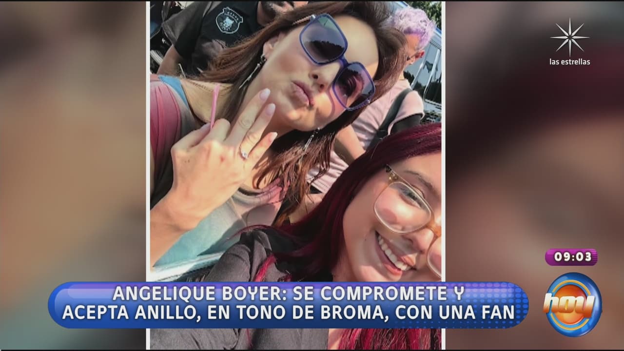 Hoy revela que Angelique Boyer recibió anillo de compromiso; destapan reacción de la actriz: “Te quiero pedir matrimonio”