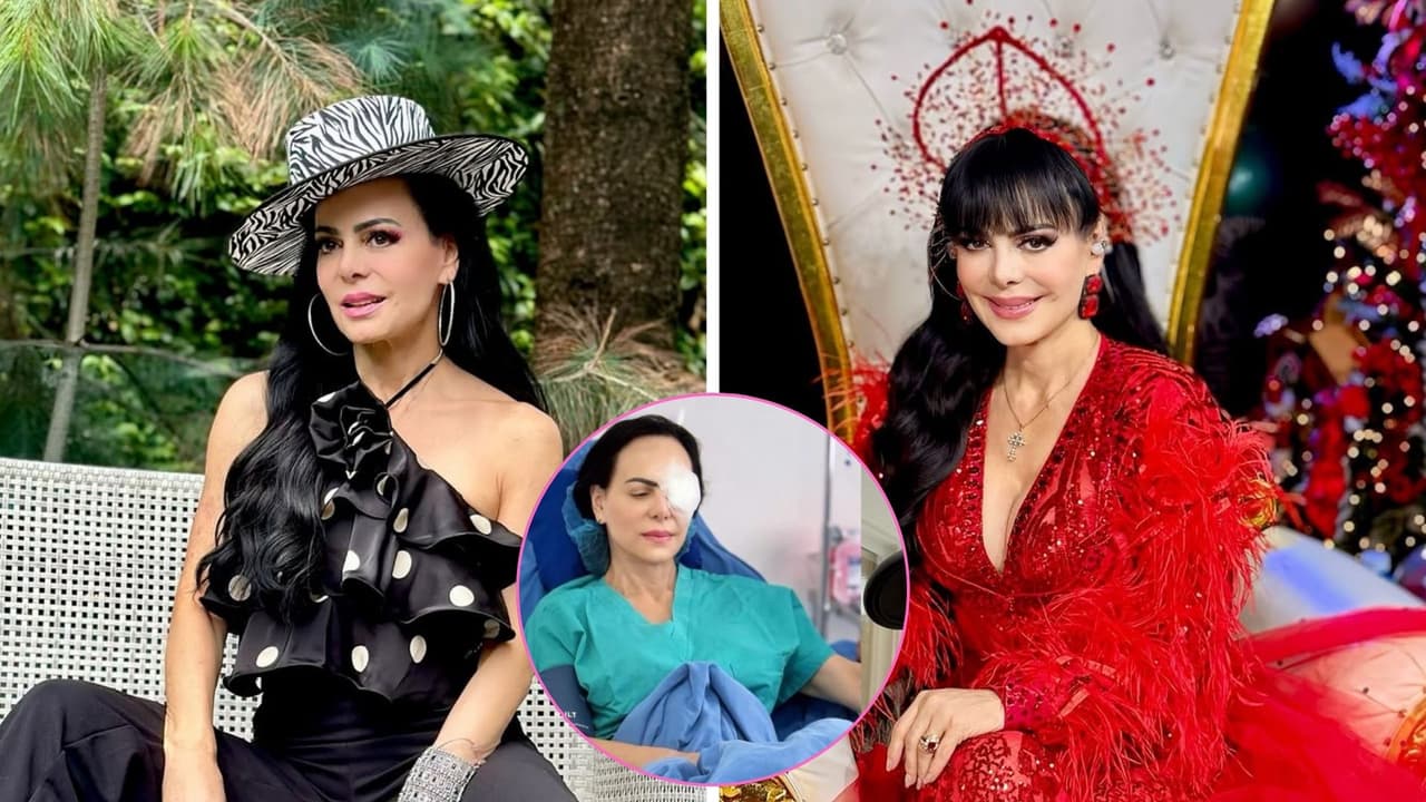 ¿Qué le pasó? Maribel Guardia se sometió a cirugía y aparece con parche en el ojo en redes