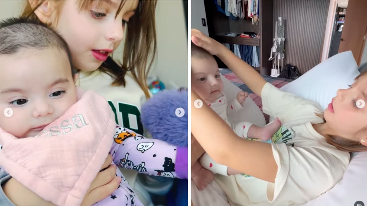 Aislinn Derbez comparte las fotos más tiernas de Kailani junto a su prima Tessa, hija de José Eduardo Derbez