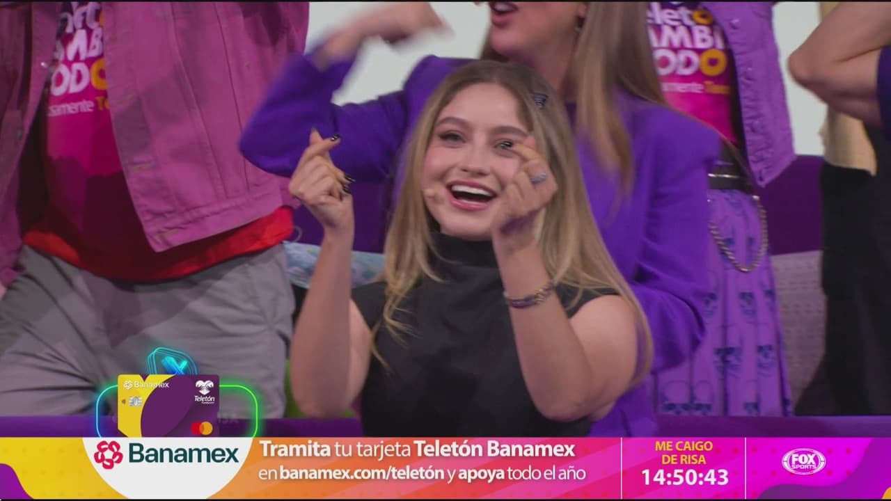 Karol Sevilla en 'Me Caigo de Risa', edición especial para el Teletón 2025.