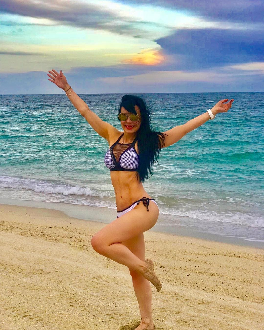 Maribel suele compartir imágenes en compañía de su familia