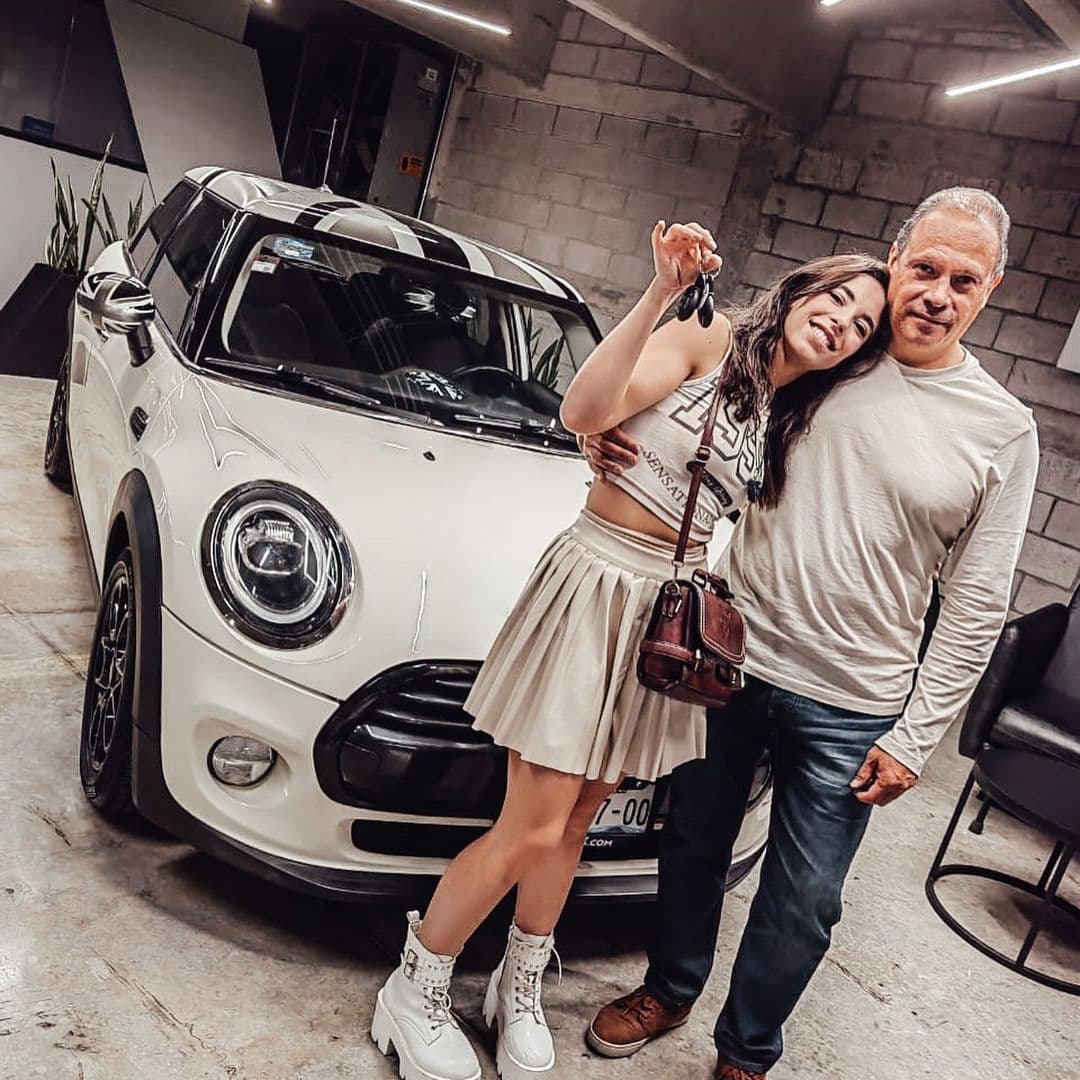 La actriz dejó ver que estuvo junto a los hombres de su vida en ese gran momento