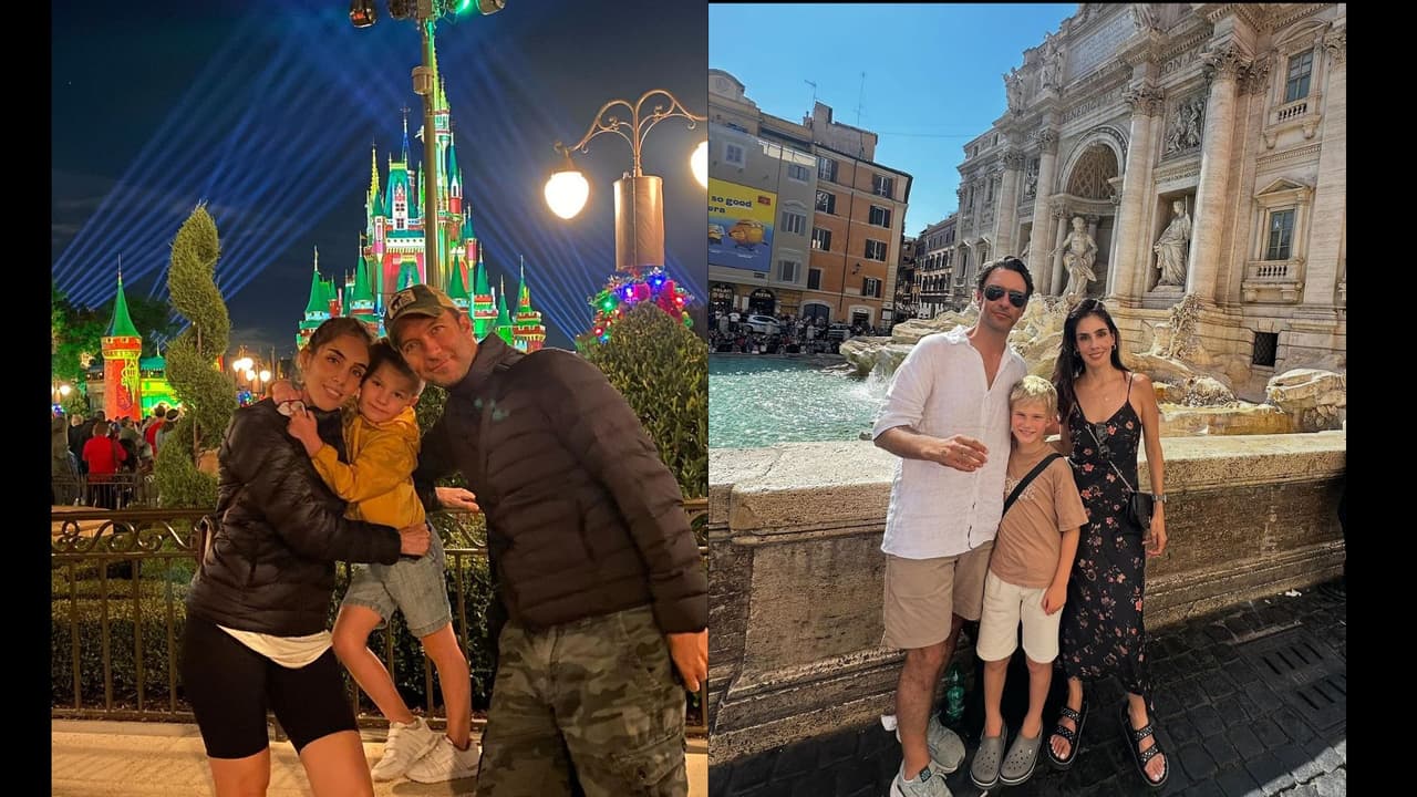 André, el hijo de Sandra Echeverría y Leonardo de Lozanne cumplió 9 años en septiembre pasado