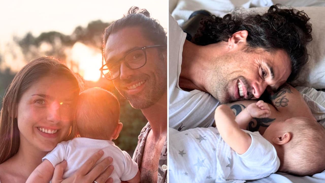 Matías Novoa viajó a México por unos proyectos de trabajo, mientras Michelle Renaud se quedó en España con sus hijos