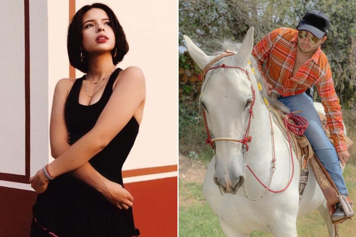 Ángela Aguilar vs Leonardo: se copian el look, ¿a quién le queda mejor?