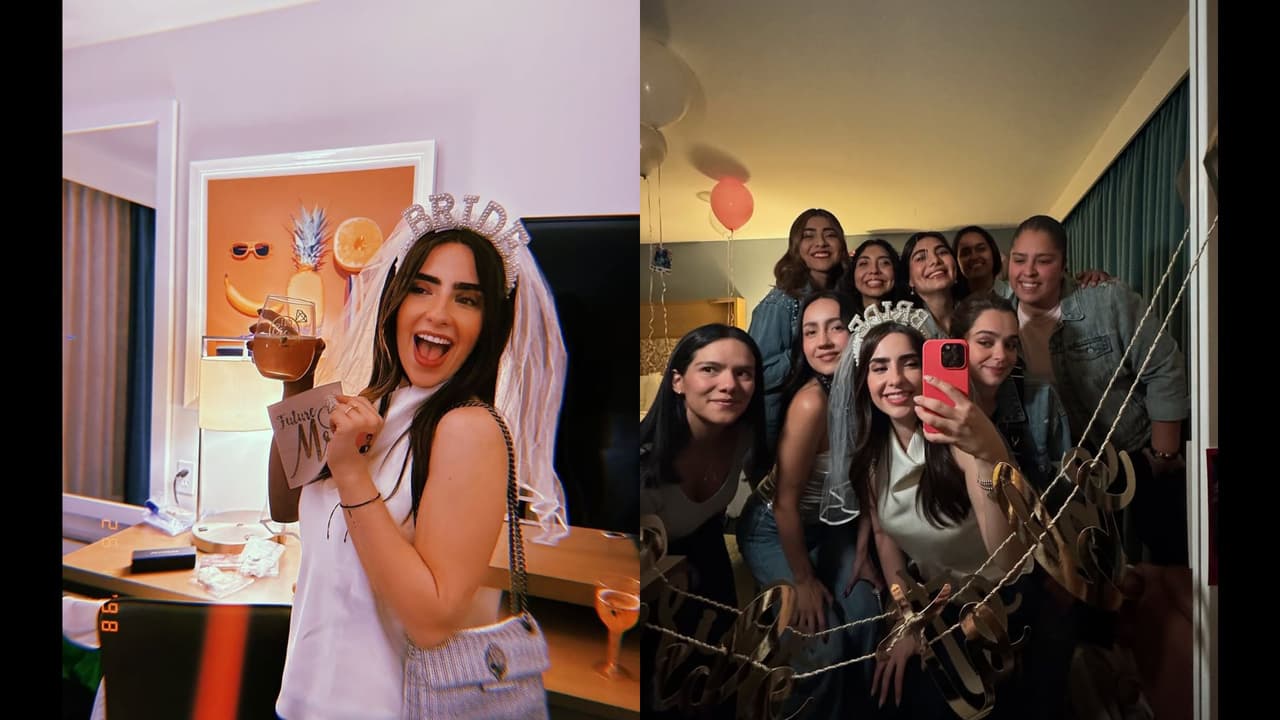 Fernanda Urdapilleta celebró su despedida de solter junto a sus amigas