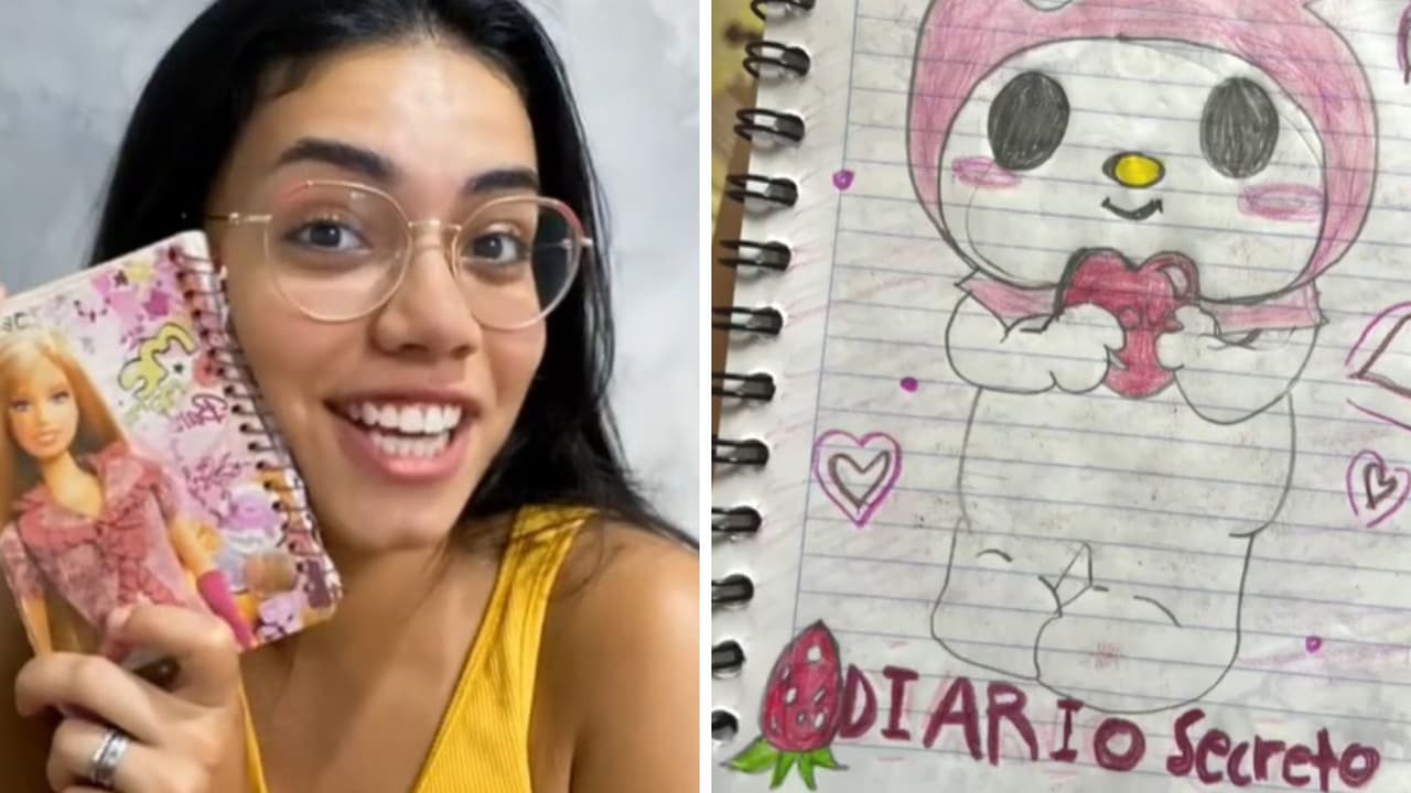 Jóvenes revelan escritos vergonzosos de sus diarios de la infancia en nuevo trend de TikTok