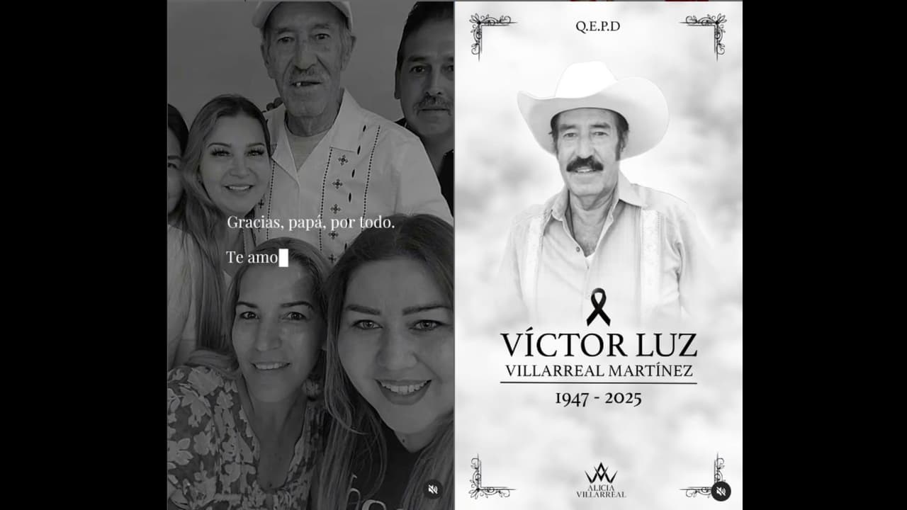 Víctor Luz Villarreal falleció el pasado 28 de febrero