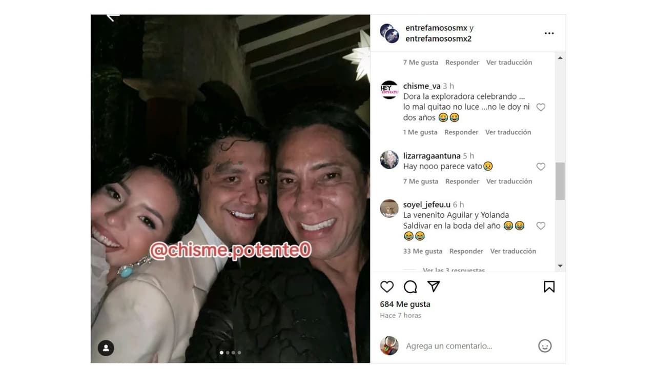 Nodal y Ángela Aguilar recién casados.