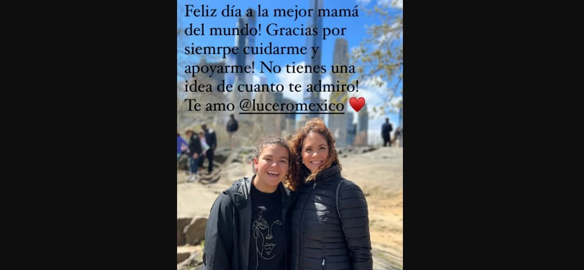 Con motivo del Día de la Madre, la adolescente sorprendió en redes
