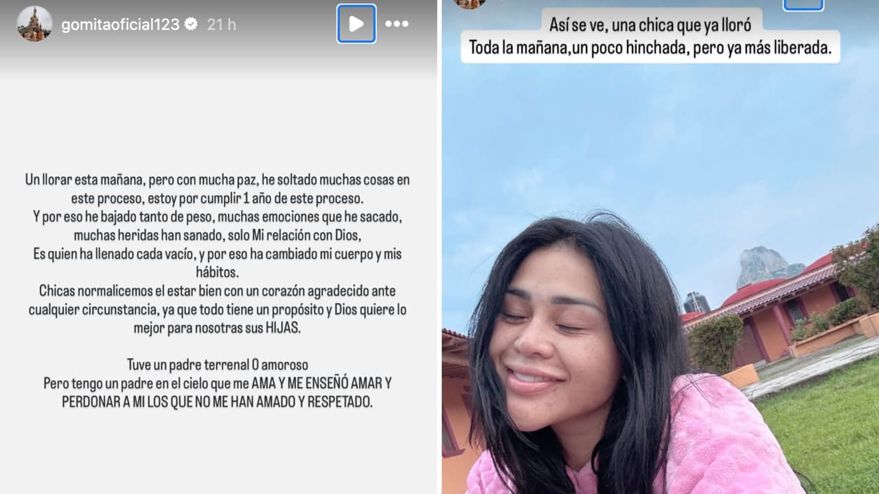 Gomita revela por qué ha bajado de peso.