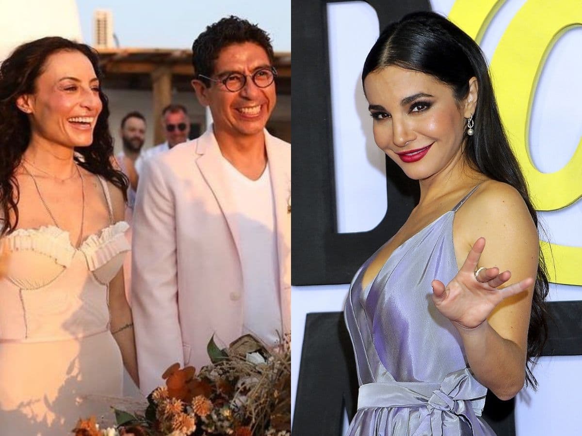 Marimar Vega recordó su boda con fotos inéditas.