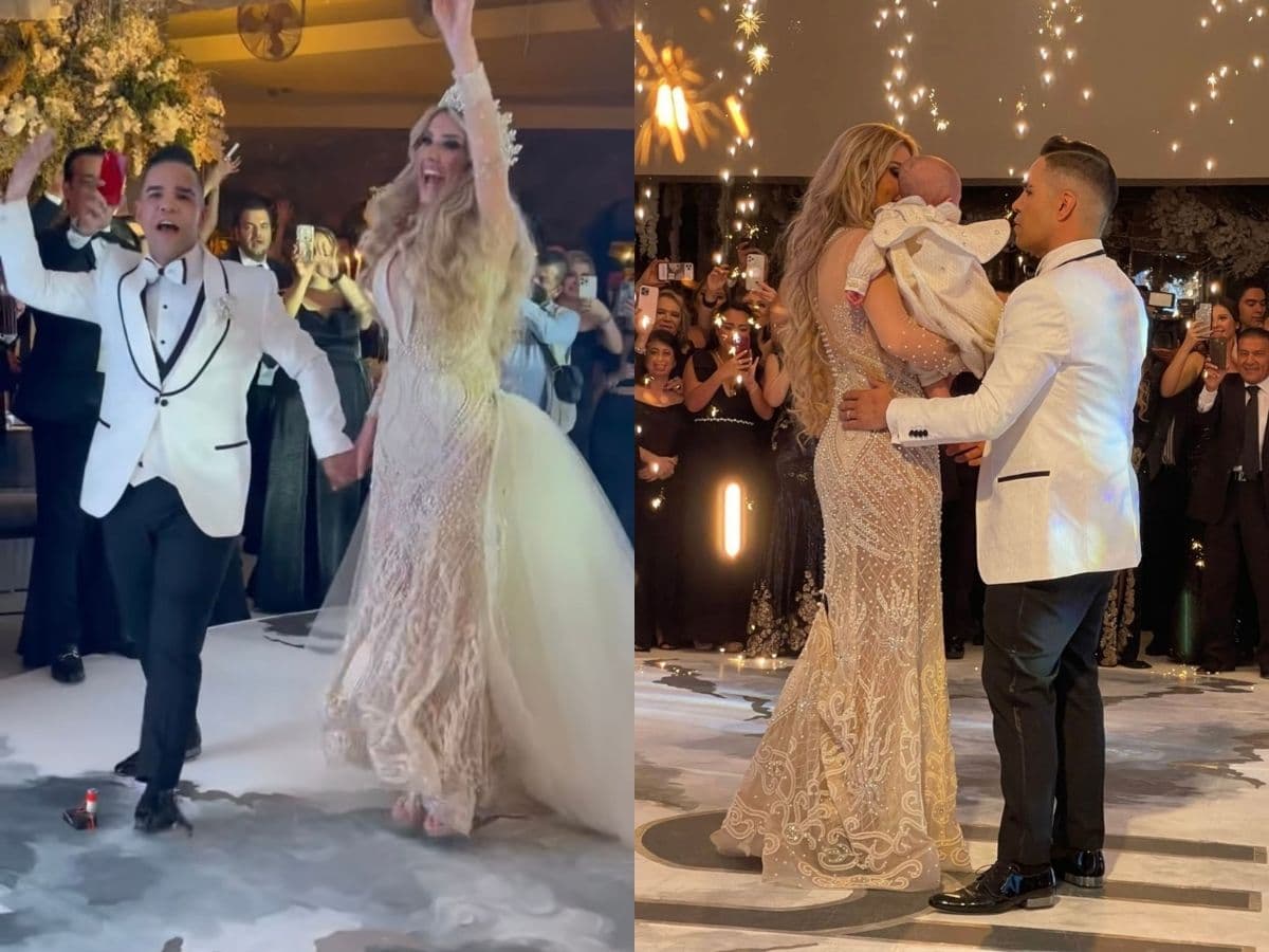 Emir Pabón y Stefanía de Aranda se casan; publican fotos de su boda