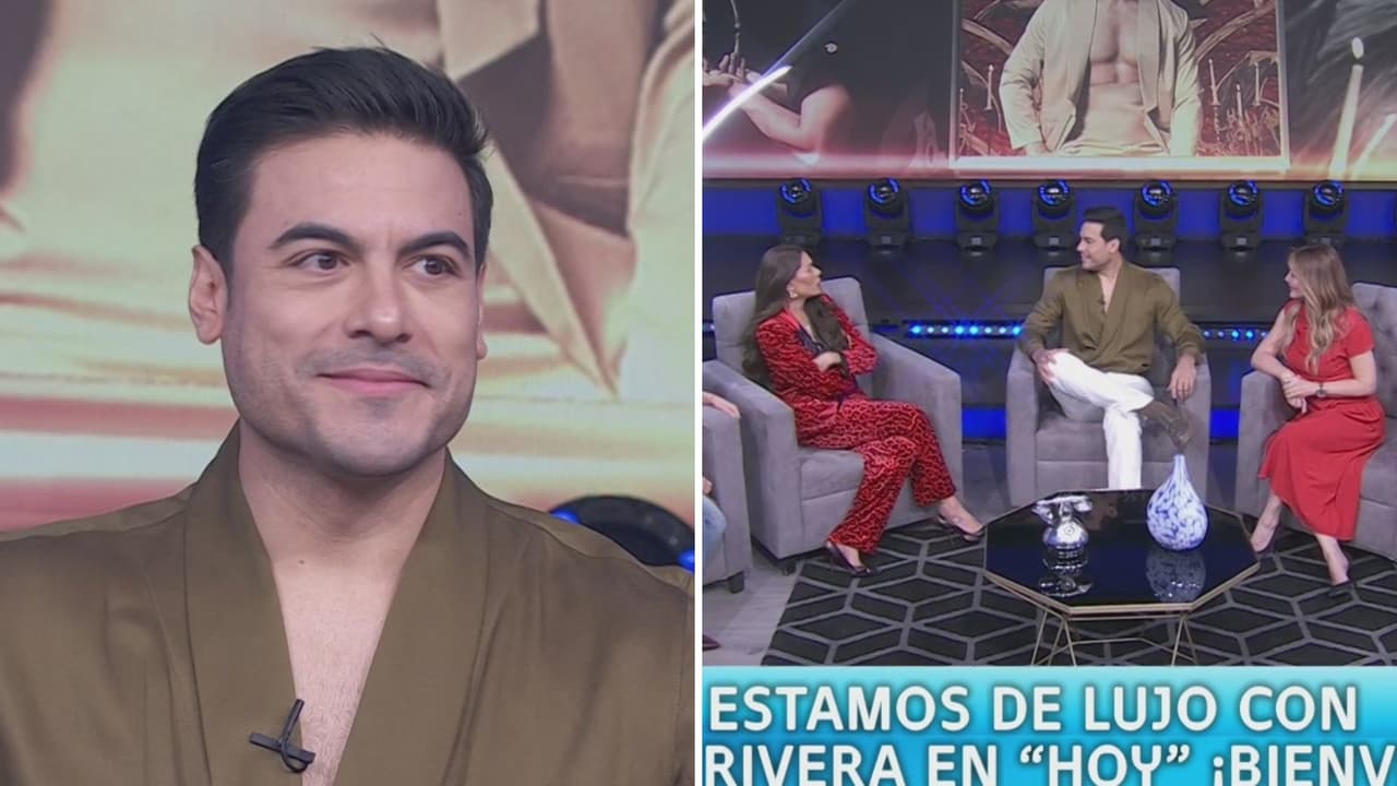 Carlos Rivera llega al programa Hoy y conmueve con revelación sobre su familia: "¡Ay, el bebé!"