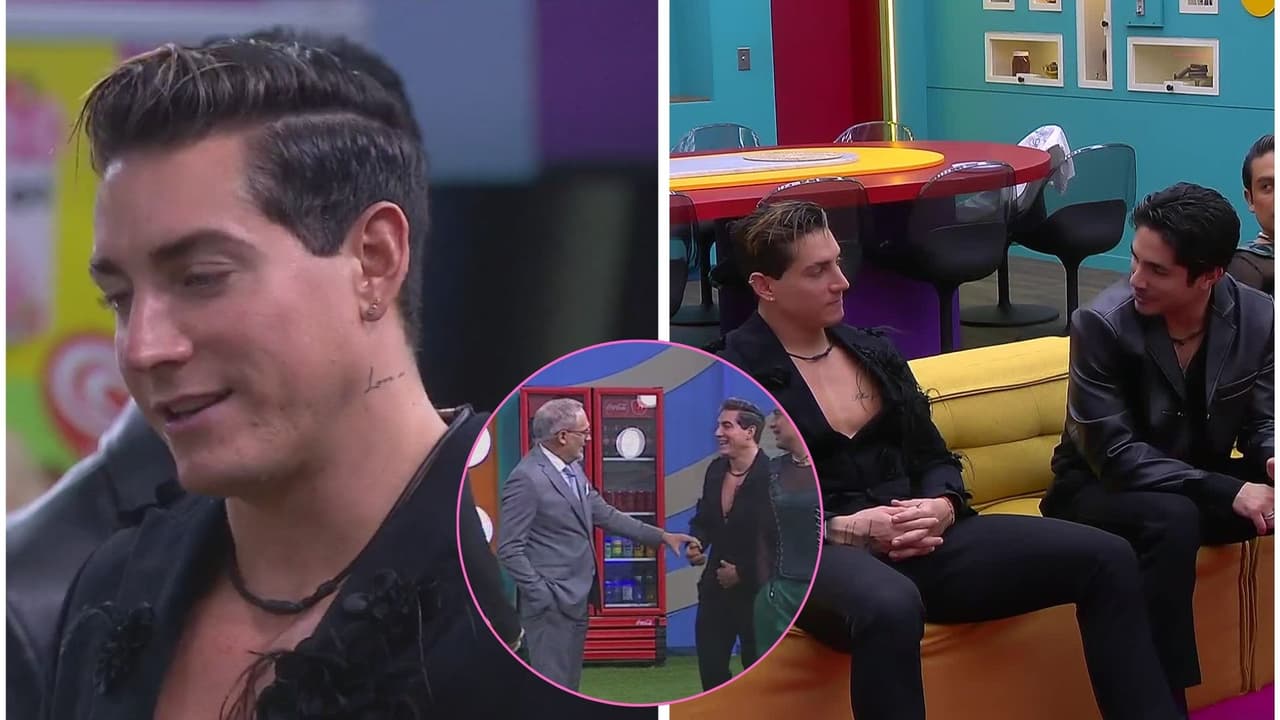 Agustín usa saco de Arath de la Torre y así reaccionó el conductor: “Ahí nos damos un tiro”