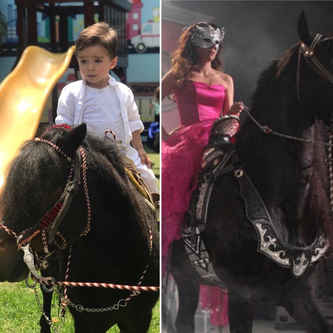 Diego eredó el carisma y belleza de su madre, Ariadne Díaz