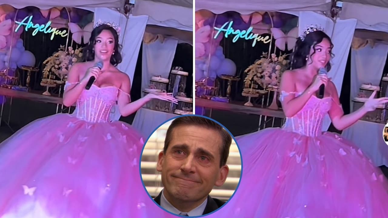 Quinceañera agradece a su padrastro en su fiesta: confiesa que su padre la abandonó y se hace viral