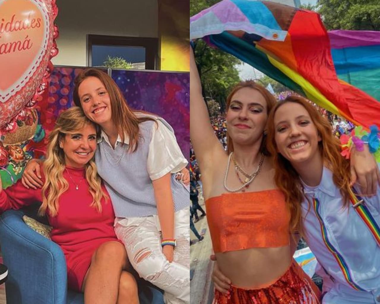 Andrea Rodríguez compartió además cómo es ella de suegra.