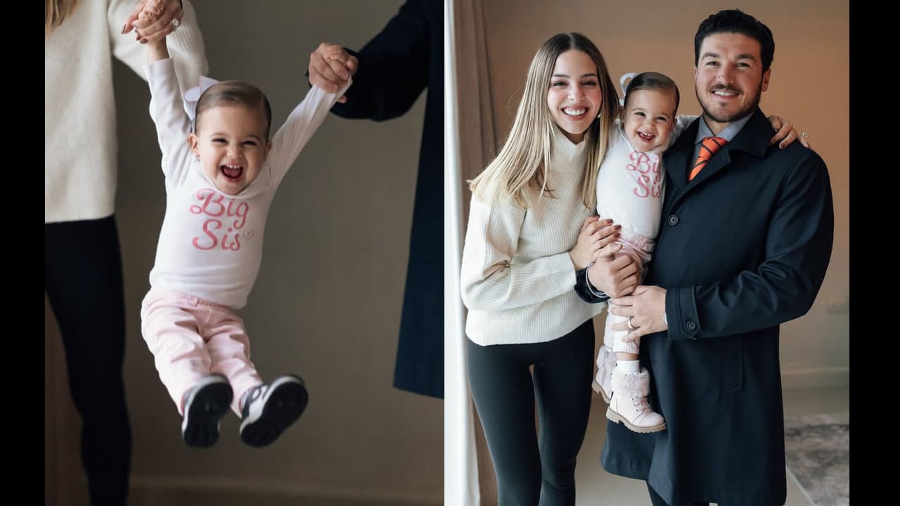 Mariel, la primogénita de Samuel García y Mariana Rodríguez, también formó parte de la sesión de fotos