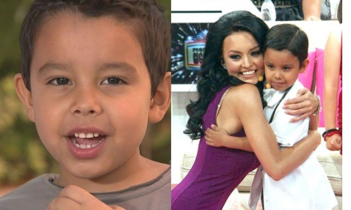 El adolescente compartió una foto en redes sociales