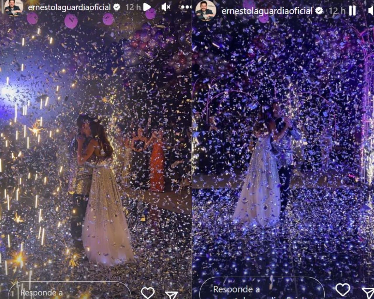 Ernesto Laguardia presumió la espectacular fiesta de XV años de su hija Bárbara.
