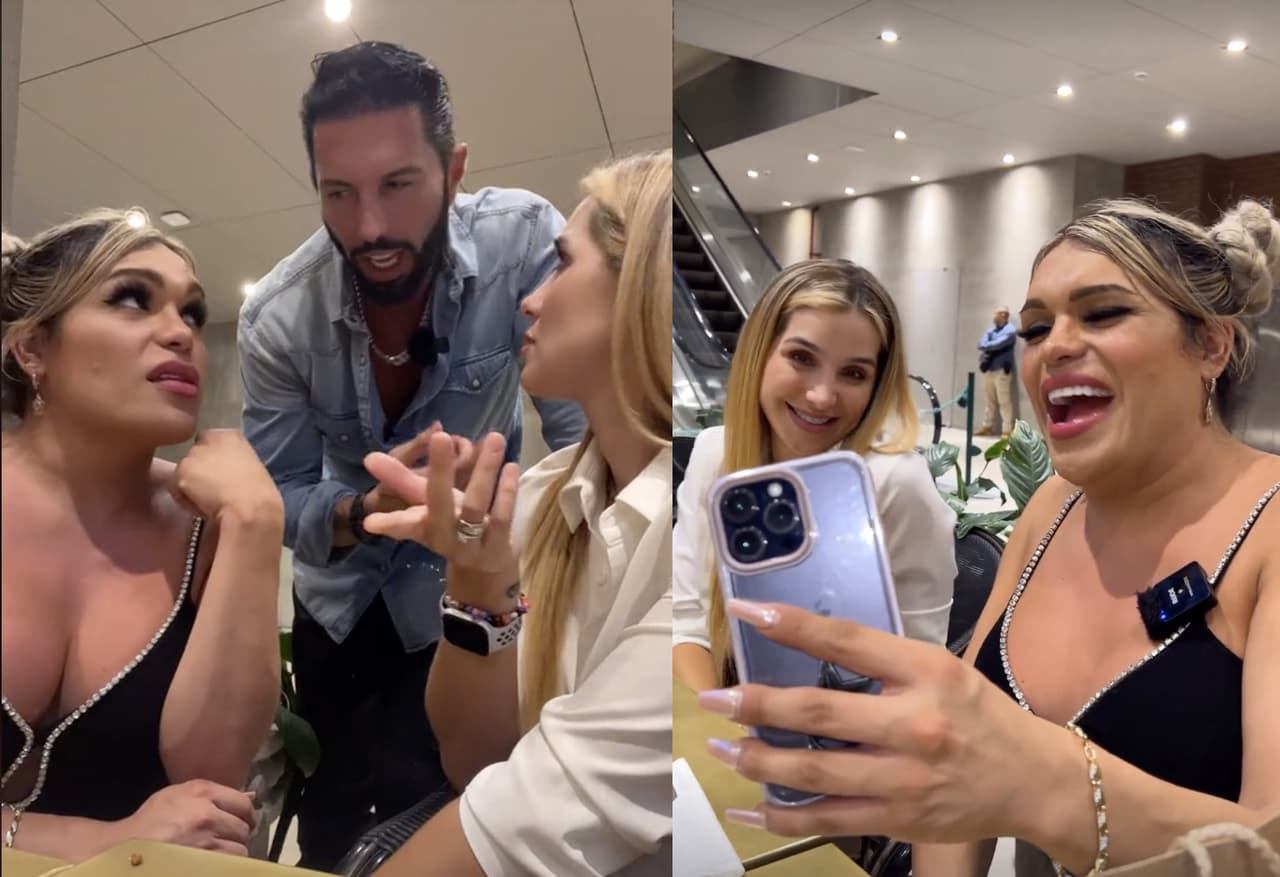 Wendy Guevara por fin cara a cara con la esposa de Poncho DeNigris tras provocar sus celos: "Somos gemelas"