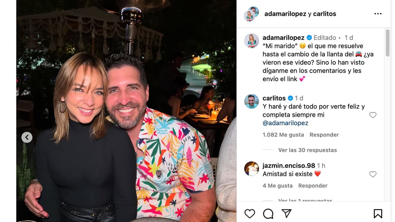 ¿Adamari López presume nuevo marido?