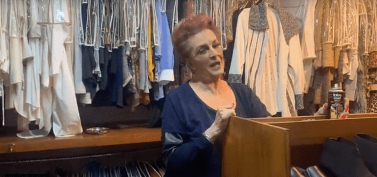 Talina Fernández muestra su clóset.