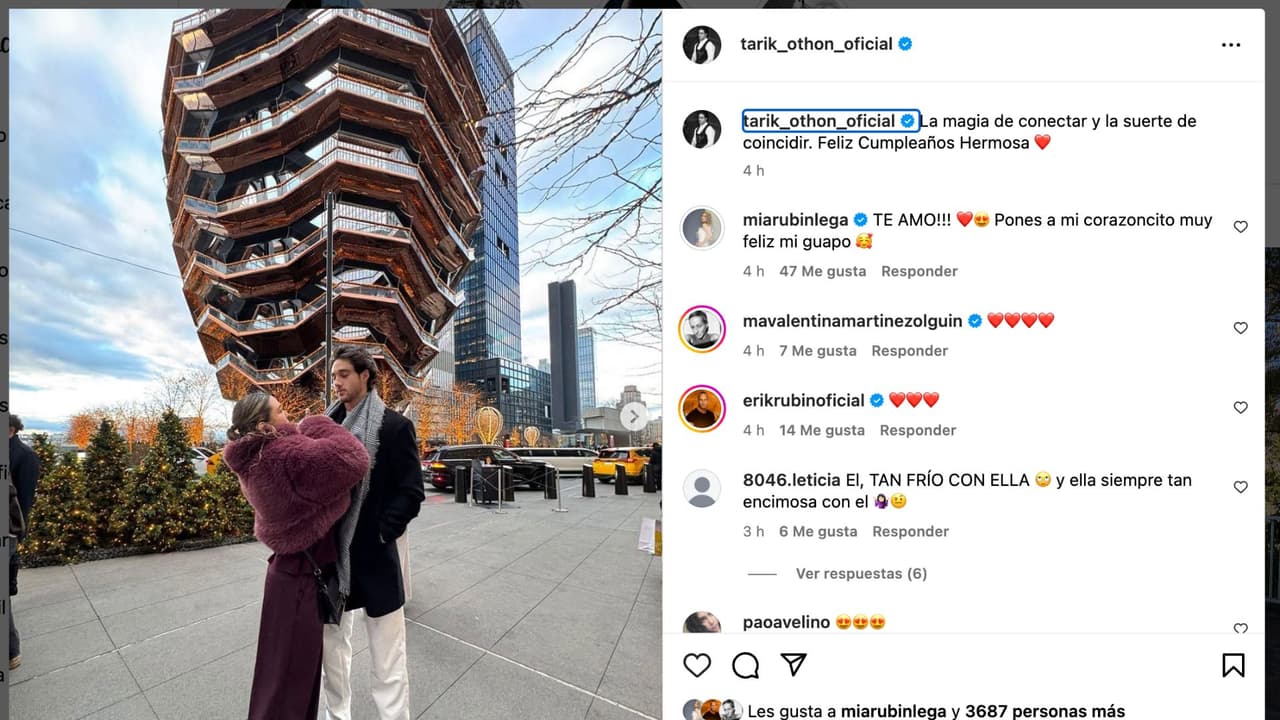 Novio de Mía Rubín Legarreta.