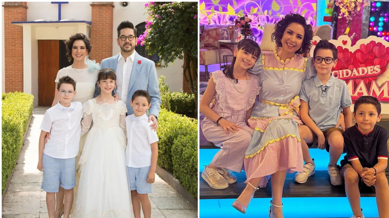 Andrea Torre tiene 3 hijos junto a su esposo Pedro Ortiz de Pinedo