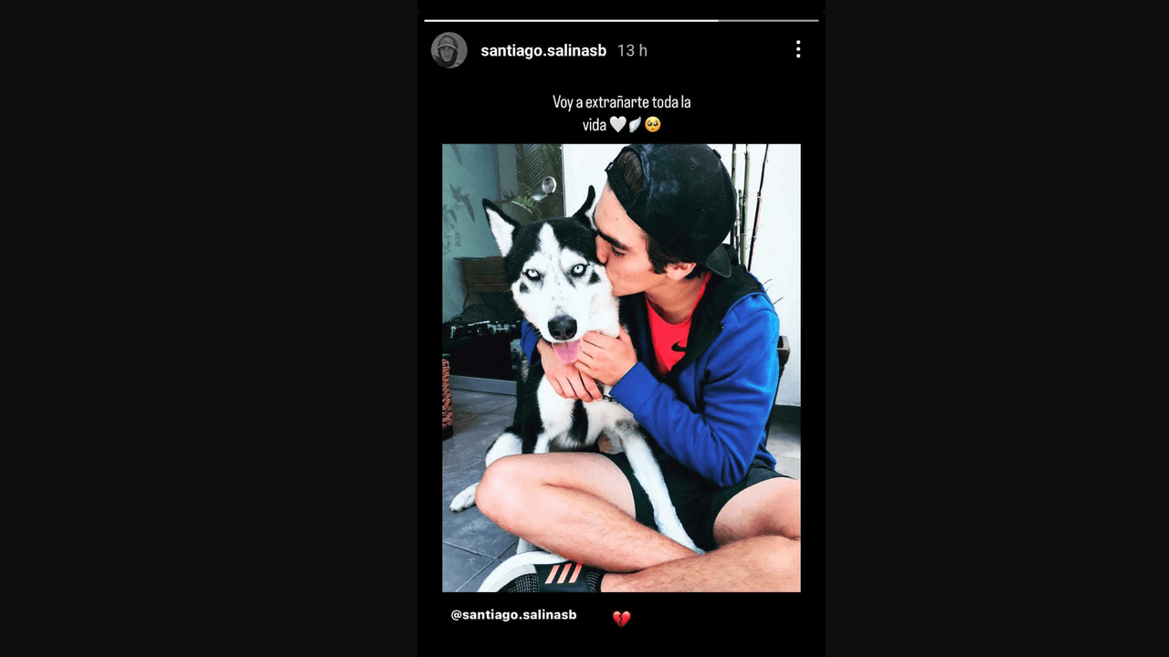 Hijo de Jorge Salinas está de luto y llora pérdida