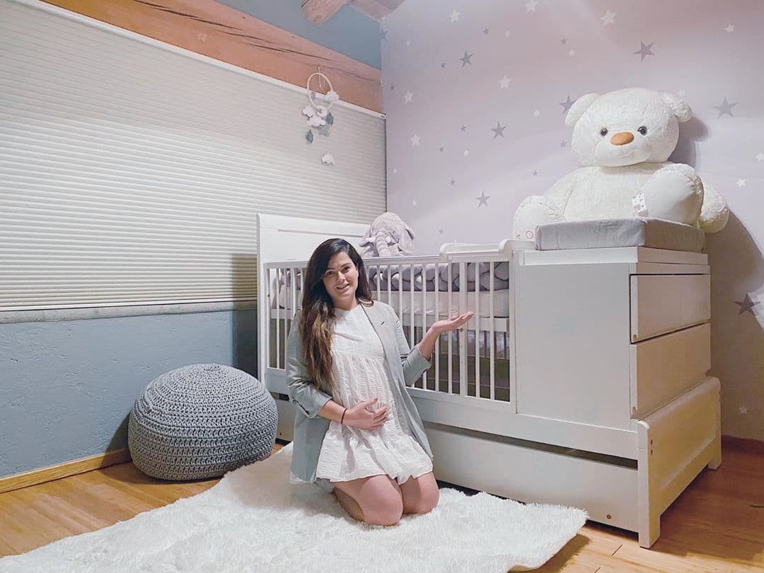 Mariana Echeverría muestra por primera vez el clóset de su hijo