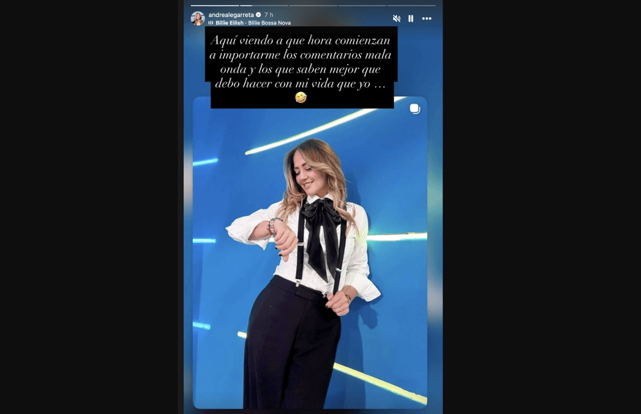 Andrea Legarreta se harta de las críticas a su noviazgo con integrante de Hoy: calla a detractores con tajante mensaje