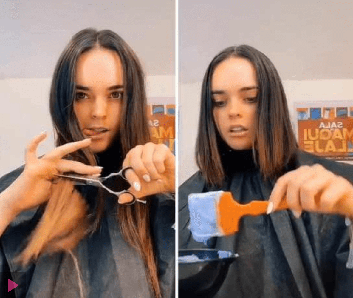 De acuerdo con la actriz, el proyecto que tiene en puerta fue el principal motivo por el que se sometió a un drástico cambio de look, donde pasó de tener el cabello largo y oscuro, a uno corto y rubio.