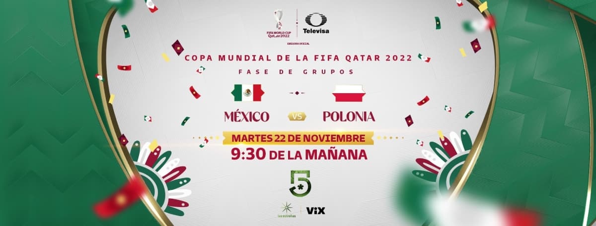 Mundial Qatar 2022: ¿Dónde ver el partido México vs Polonia?