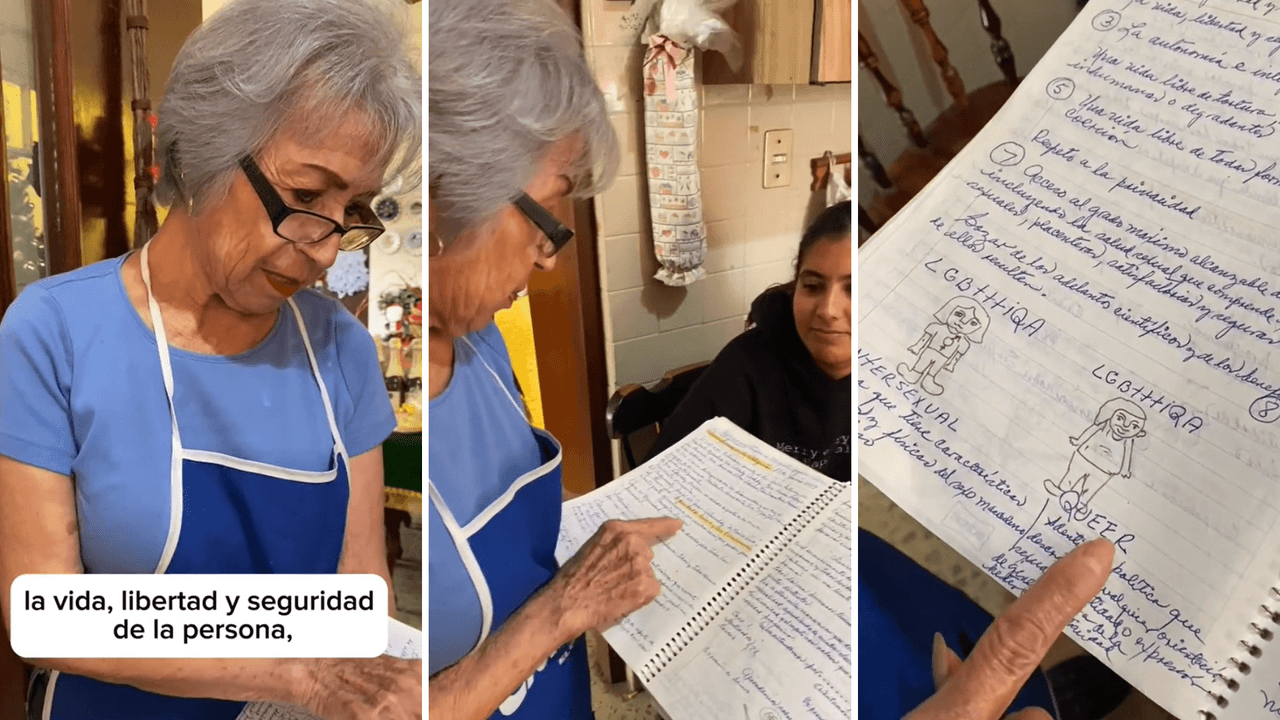 Abuela se hace viral en TikTok por tomar curso de sexualidad y la comunidad LGBT