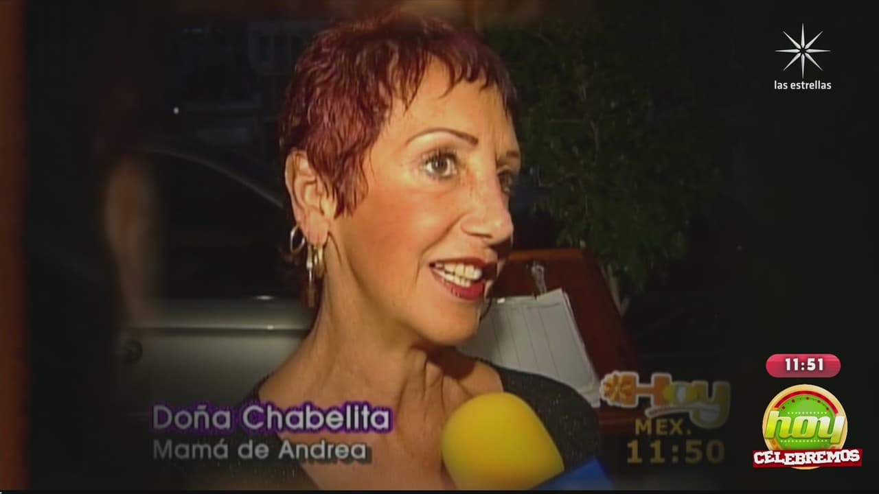 Andrea Legarreta rompe en llanto en vivo tras ver inesperado video; su papá e hijas la consuelan en Hoy
