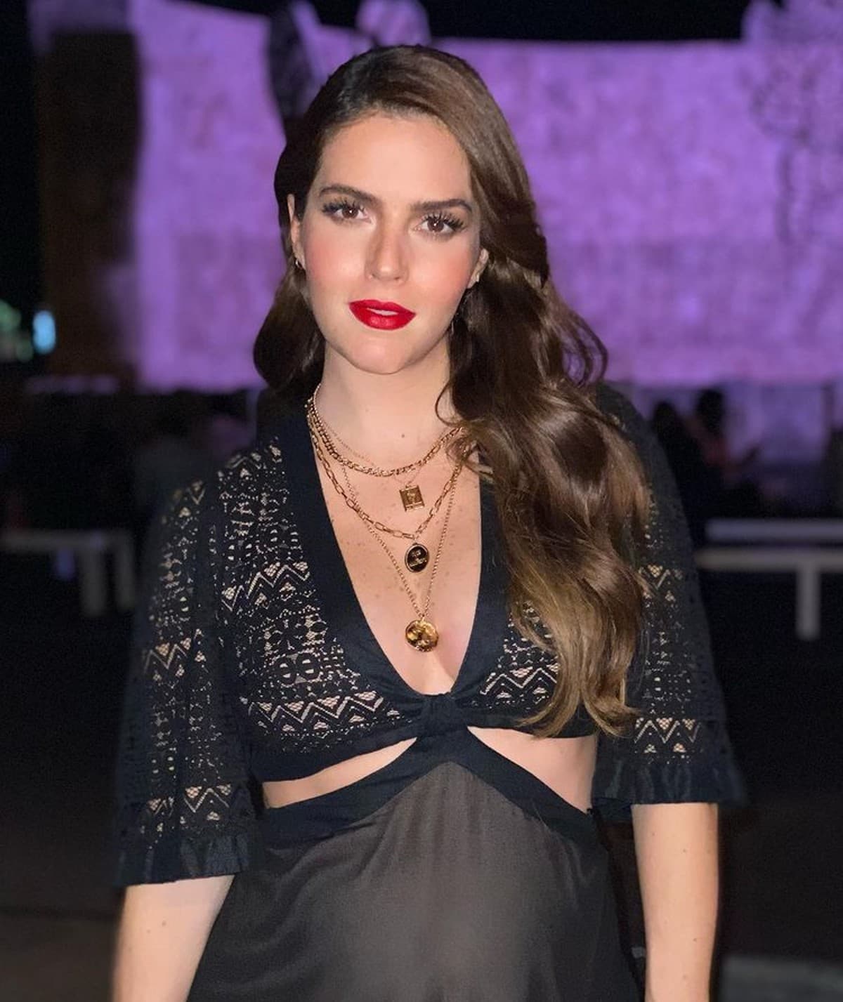 Claudia Álvarez disfruta de la recta final de su embarazo.