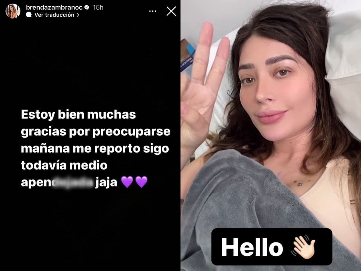 Brenda Zambrano se sometió a nuevo aumento de busto.