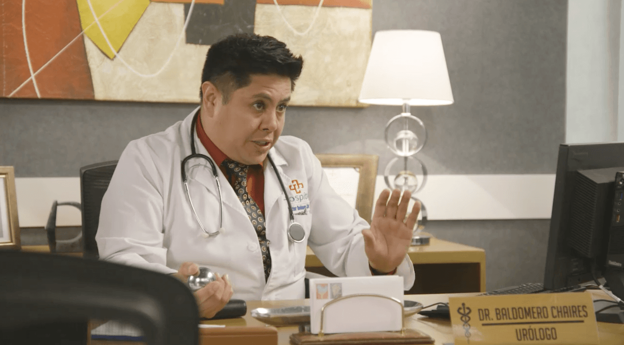 Hugo Alcántara dejará a un lado su personaje de 'El Indio Brayan' para convertirse en un urólogo.