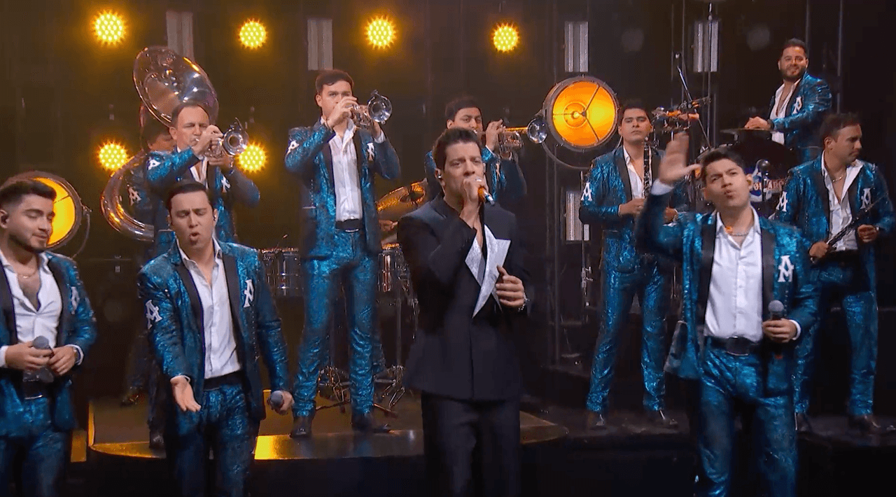 Yahir y La Arrolladora en 'Juego de Voces'.