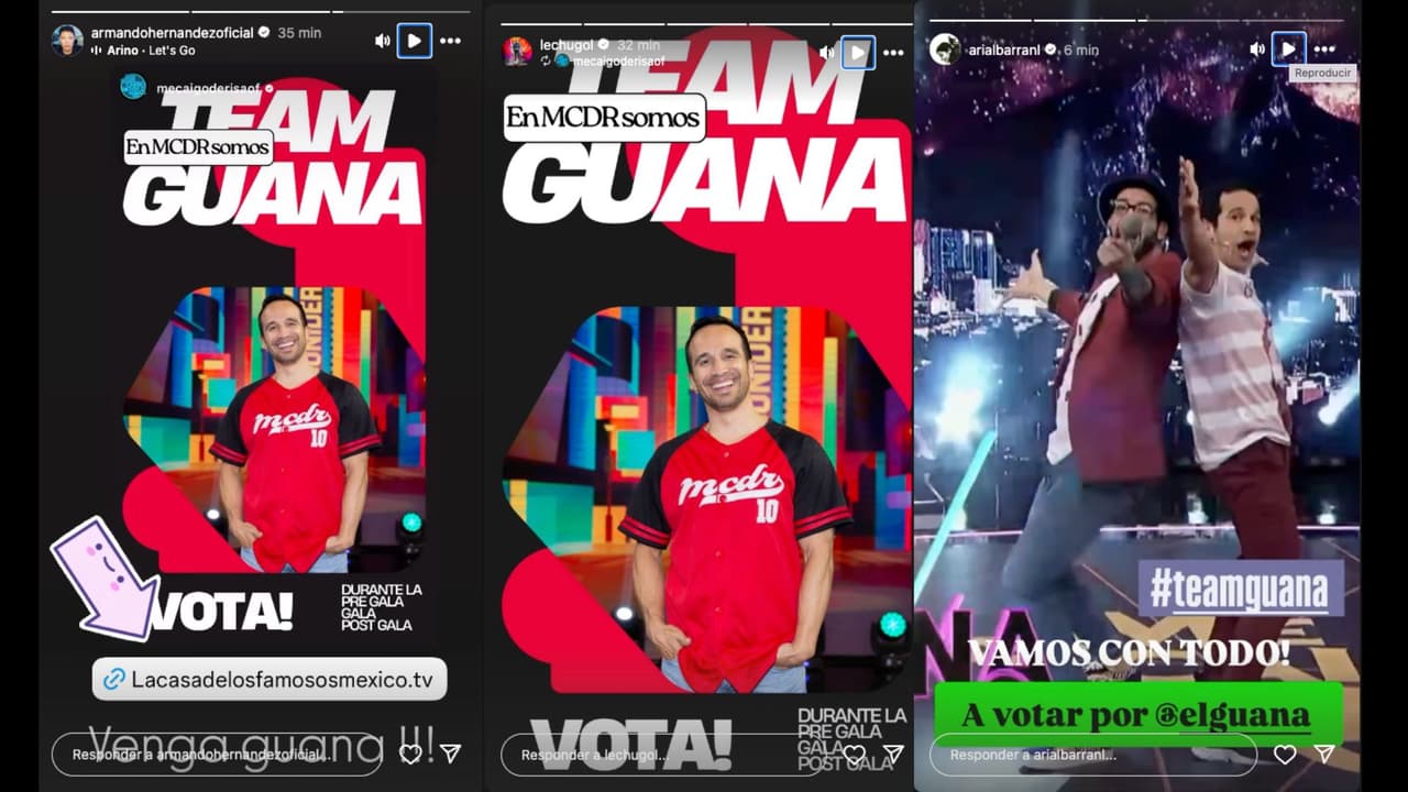 La Familia Disfuncional muestra su apoyo a Guana tras ser nominado en La Casa de los Famosos México 2025