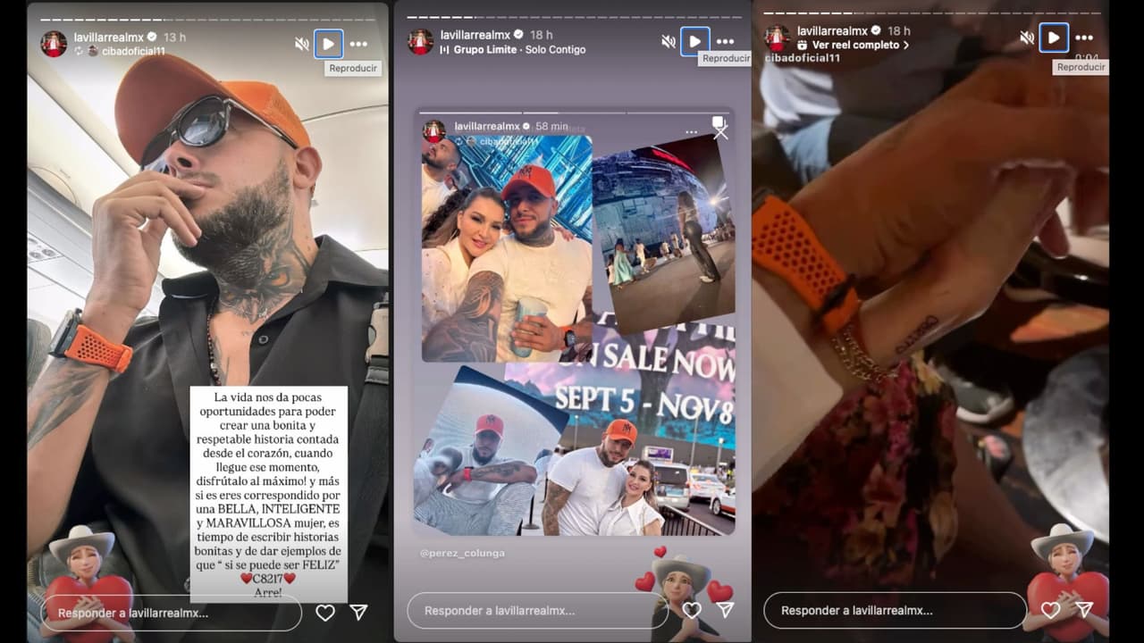 Alicia Villarreal revela que está saliendo con el influencer Cibad Hernández