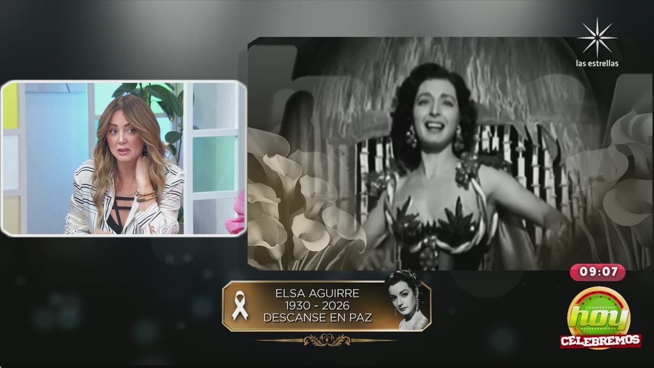 Interrumpen Hoy para anunciar muerte de querida actriz de telenovelas; Andrea Legarreta la despide con voz entrecortada