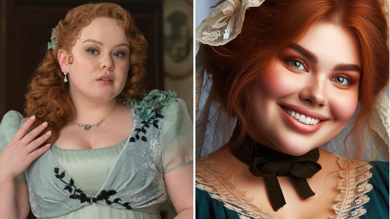 Penelope Featherington libros vs serie Netflix