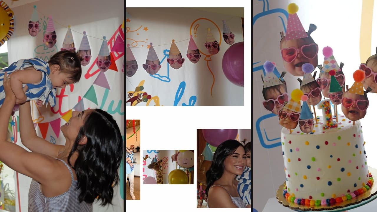 Ana Brenda Contreras celebra el primer cumpleaños de su hija Aria
