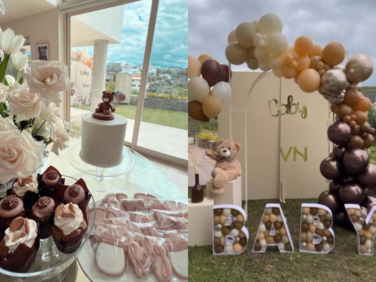 Ximena Navarrete organiza íntima reunión con su familia en honor a su segundo bebé